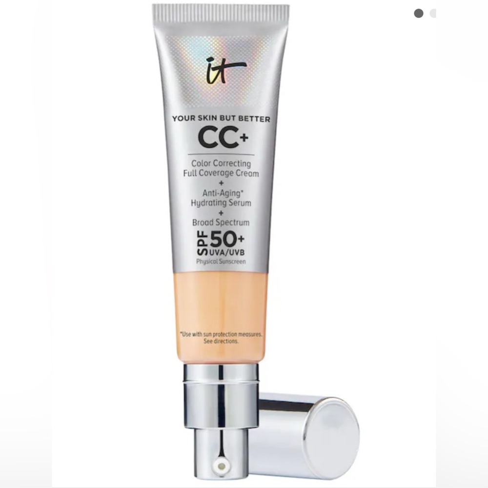 IT Cosmetics CC+ Cream with SPF 50 - Silver Tube